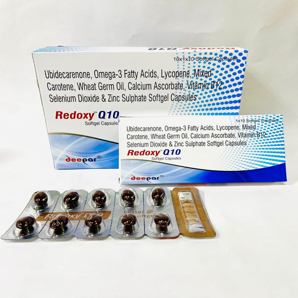 Ubidecarenone (CO-enzyme Q10) Lycopene Omega-3-fatty acid DOCOSAHEXAENIC Acid Calcium Ascorbate Capsules