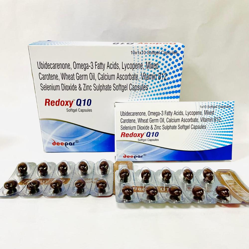 Ubidecarenone (CO-enzyme Q10) Lycopene Omega-3-fatty acid DOCOSAHEXAENIC Acid Calcium Ascorbate Capsules