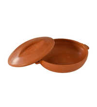 1.5L Terracotta Clay Kadai