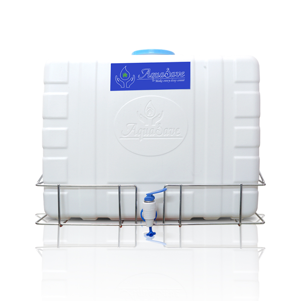 Aquasave 30L RO Waste Water Storage rectangular Tank