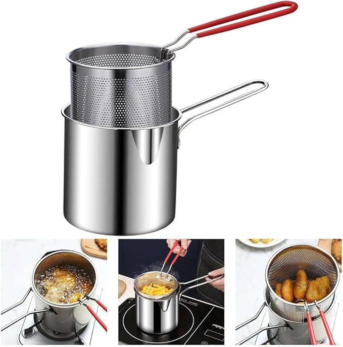 Deep Frying Pot