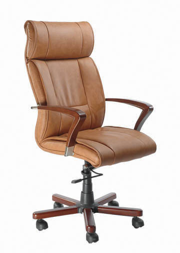 भूरा चमड़े की कुर्सी