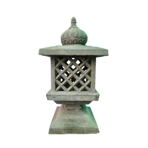 Led Garden Pillar Lamp - Color: Gray