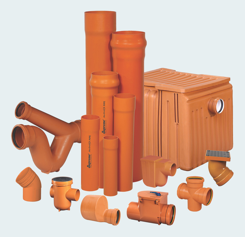 Nu-Drain Solid Wall Pipes, Fittings & Accessories