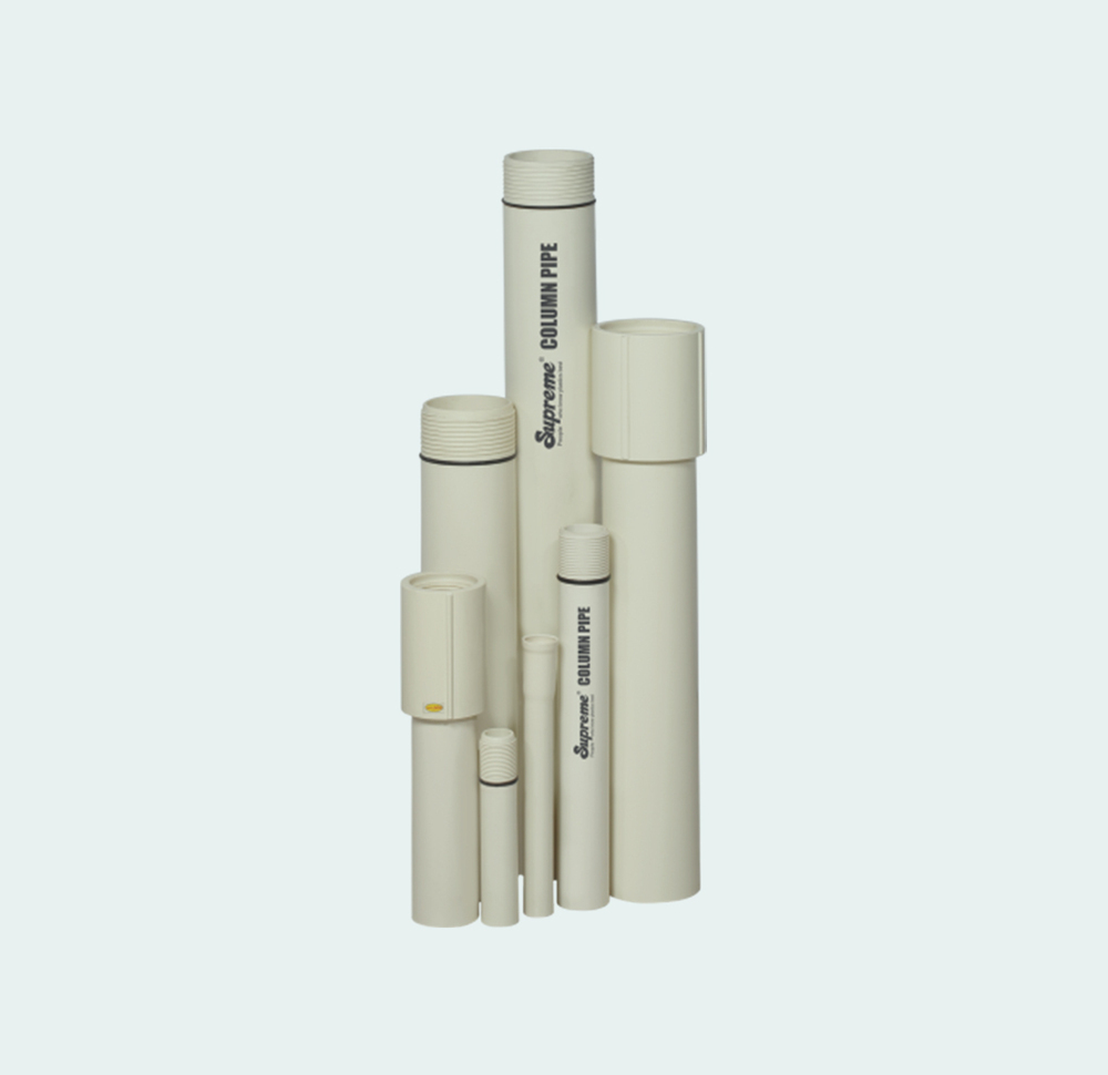 Column Pipes For Submersible Pumps - PVC
