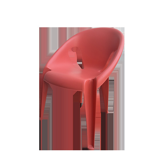 Tulip Circle Shape Plastic Chair