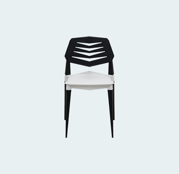 Vecto Armless Plastic Chairs