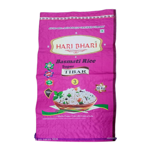 30kg Basmati Rice Packaging Bags
