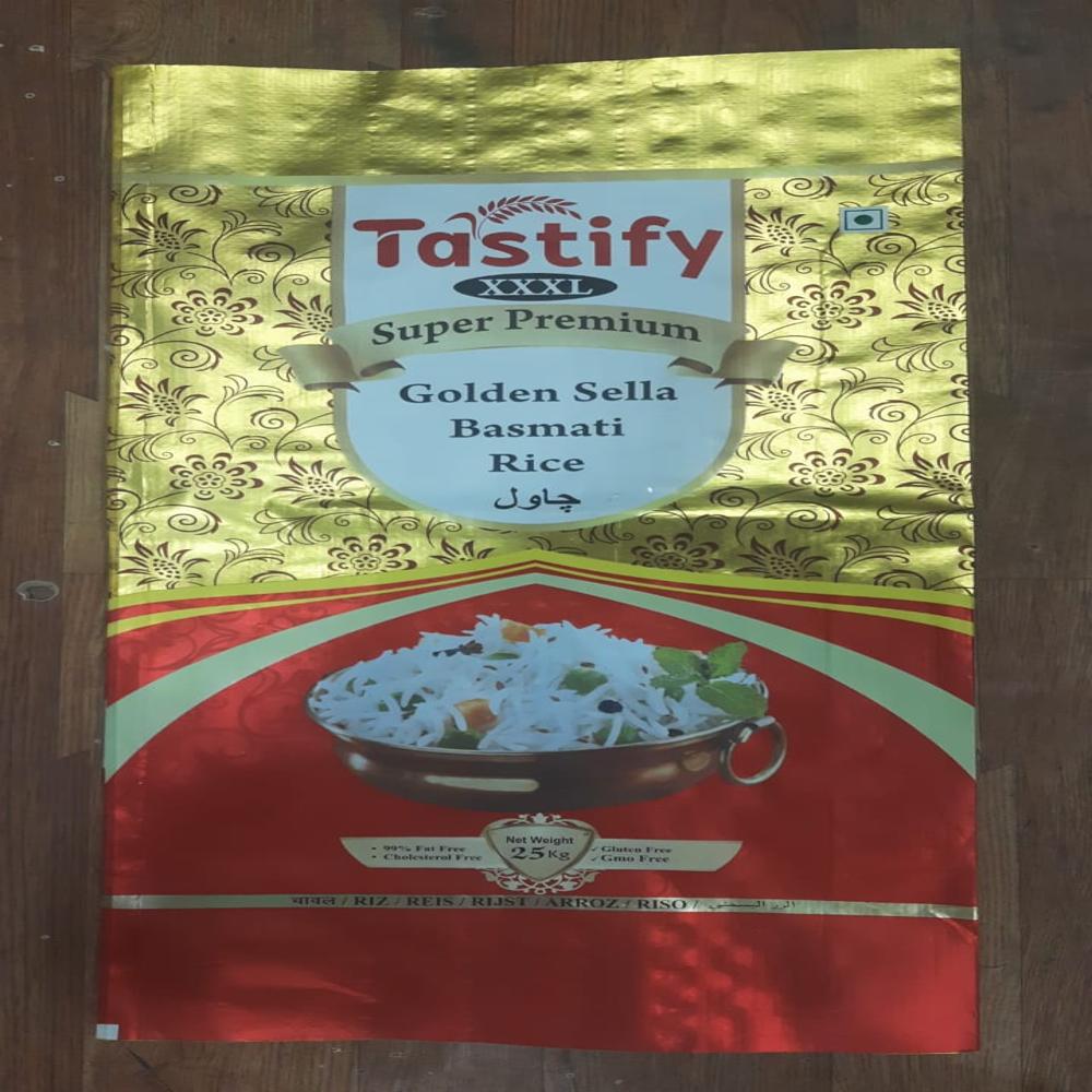 Metallic Bopp Rice Packaging Bag - Coating Type: Solvent Less(Nco-Oh) & Extrusion Coating