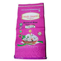 Premium Rice Printed Packaging Bags - Coating Type: Extrusion Coating