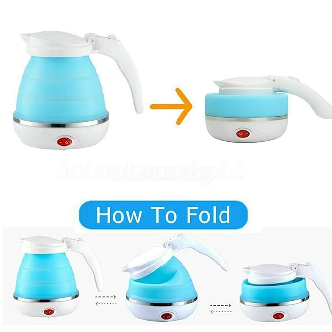 Silicone Folding  Kettle - Capacity: 1 Ltr