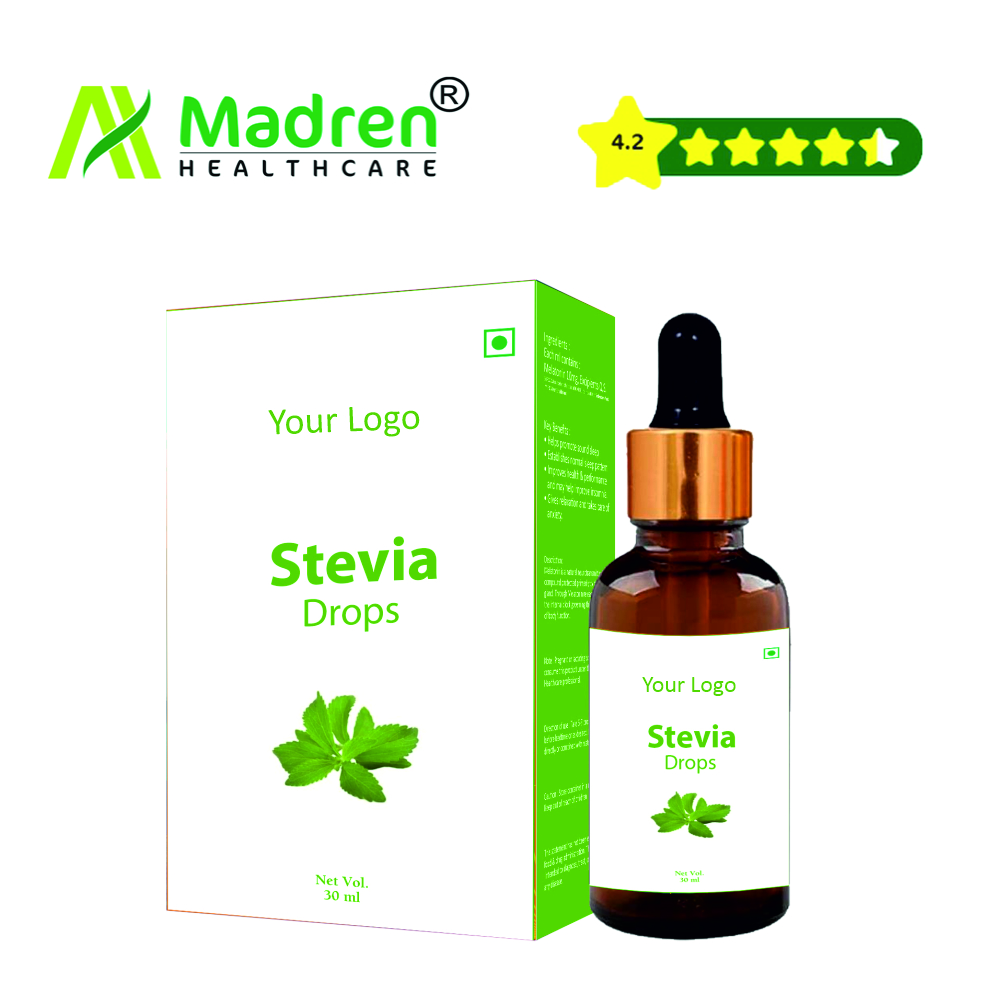 Stevia Drops - Age Group: For Adults