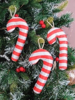 klip2deal Christmas Plastic Candy Cane