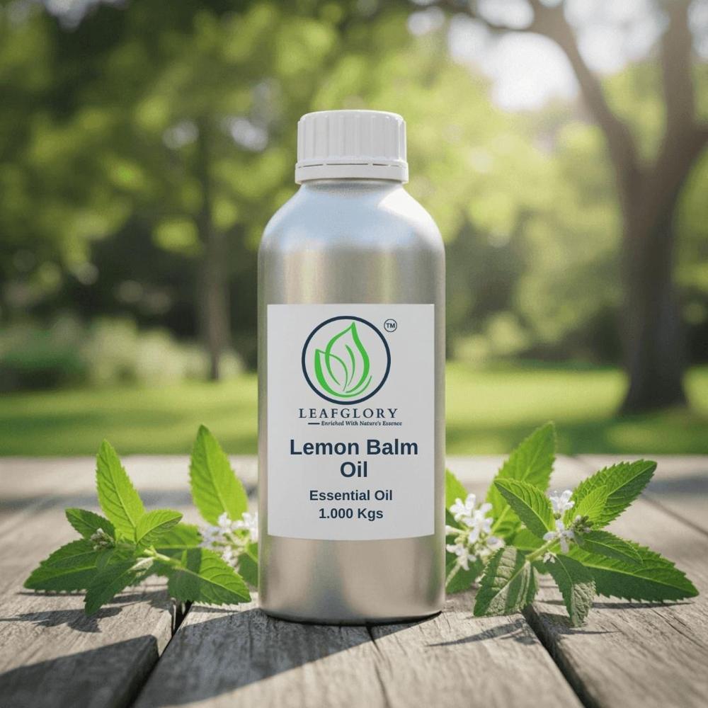 Lemon Balm Oil | 100% Pure & Natural Lemon Balm Essential Oil For Skincare, Aromatherapy & Perfumery | Manufacturer & Exporter | Leafglory - Cas No: 8014-71-9