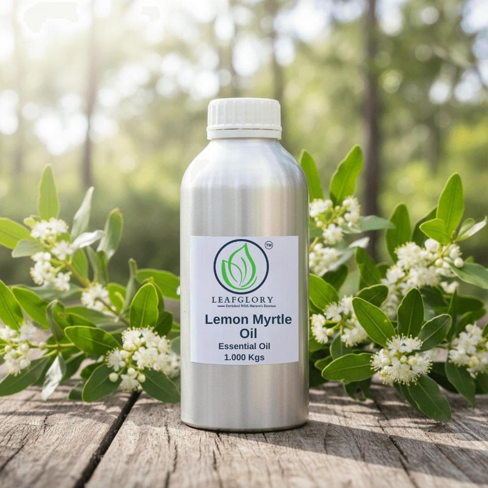 Lemon Myrtle Oil  100% Pure & Natural Backhousia Citriodora Essential  Oil For Flavour, Fragrance & Aromatherapy, Food & Cosmetic Grade | Manufacturer & Exporter |  Leafglory - Cas No: 84775-80-4