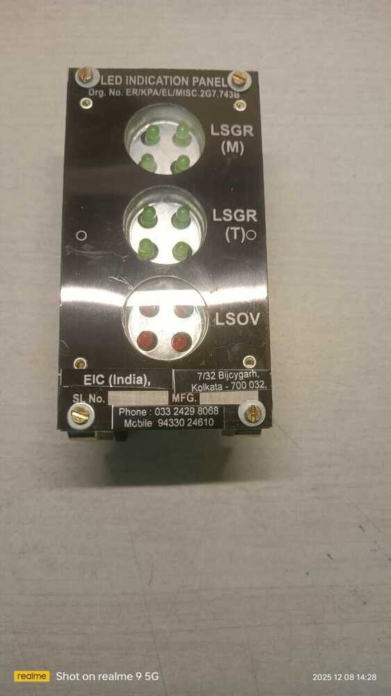 10 Points Led Indication Panel - Frequency: 50 Hertz (Hz)