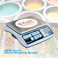 Ckw Series Check Weighing Scale - Color: White
