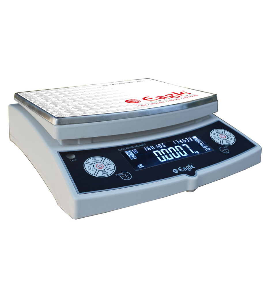 Silver Weighing Scale - Color: White