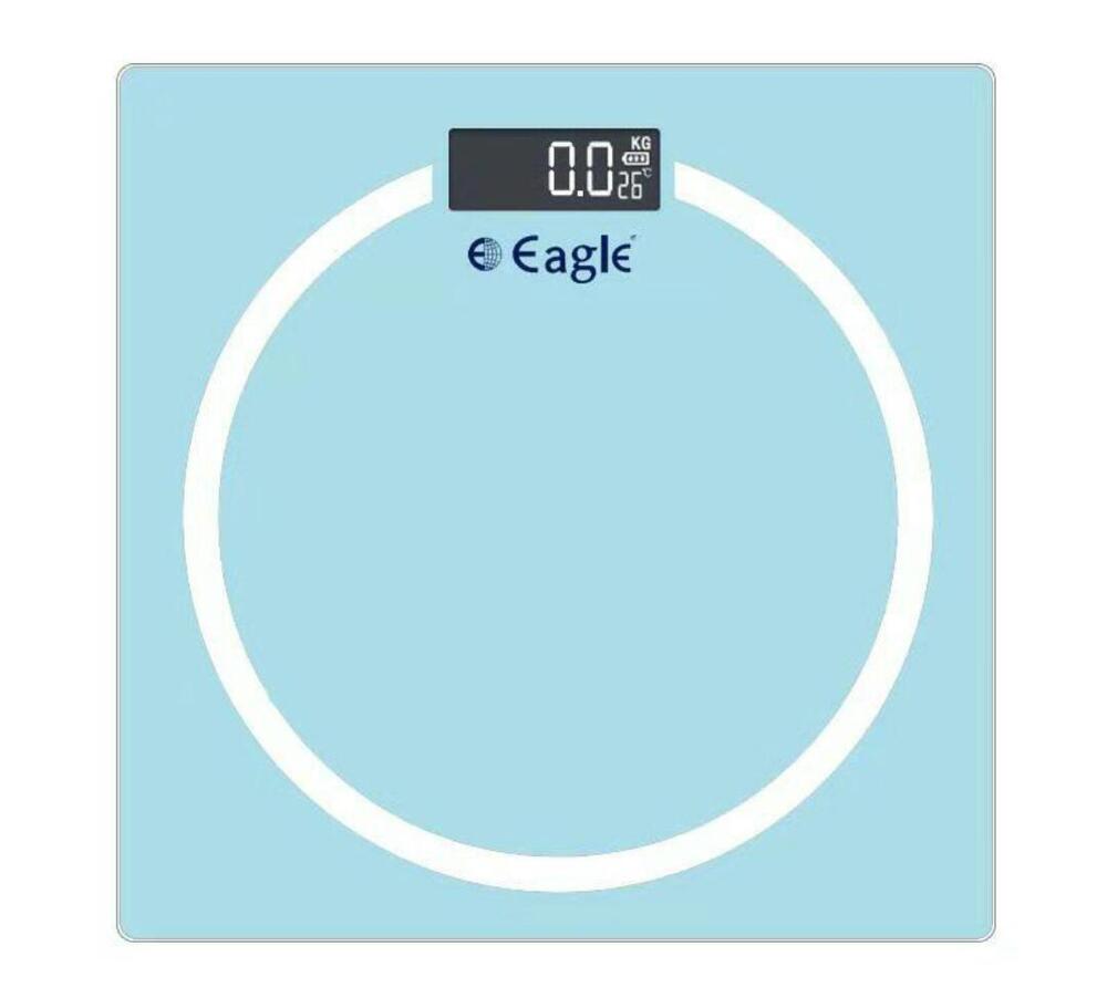 Electronic Personal Weighing Scale - Color: Blue