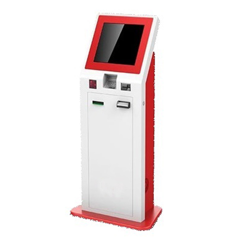 Bill Payment Kiosk - Color: Red & White