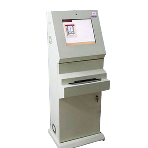 Pass Book Printing Kiosk - Color: White
