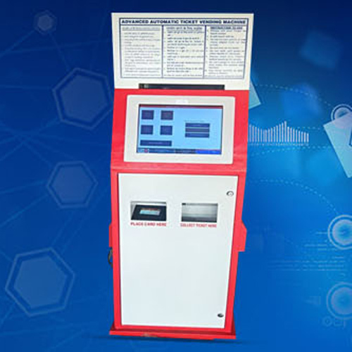 Automatic Ticket Vending Machine - Color: Grey