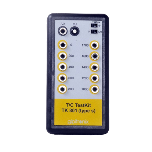 Tk 801 (Type A) Thermocouple Test Kits - Color: Black