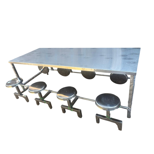 Canteen Table - Color: Silver