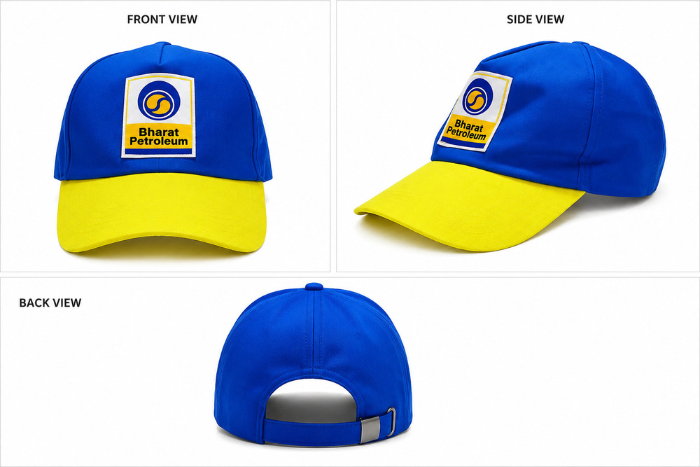 Bharat Petrol Pump Uniform - Cap - Color: Different Available