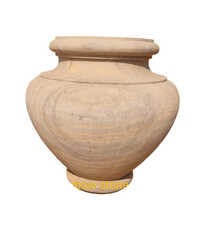 Rainbow Stone Flower Pot - Color: Multicolor