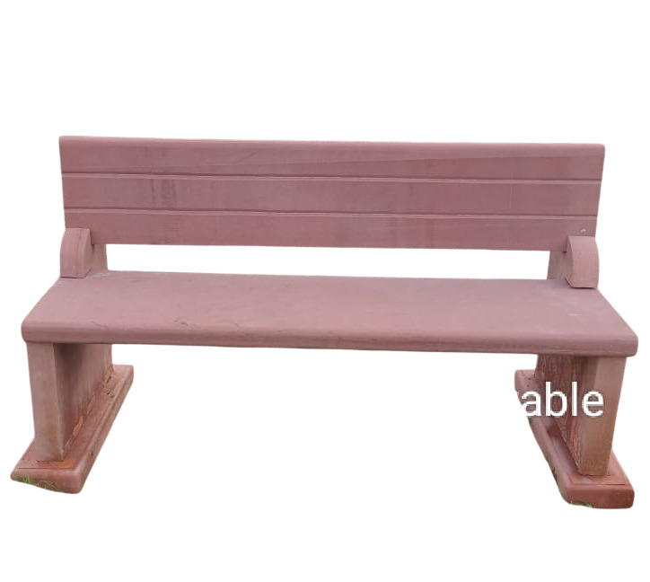 Red Stone Garden Sofa - Features: Durable