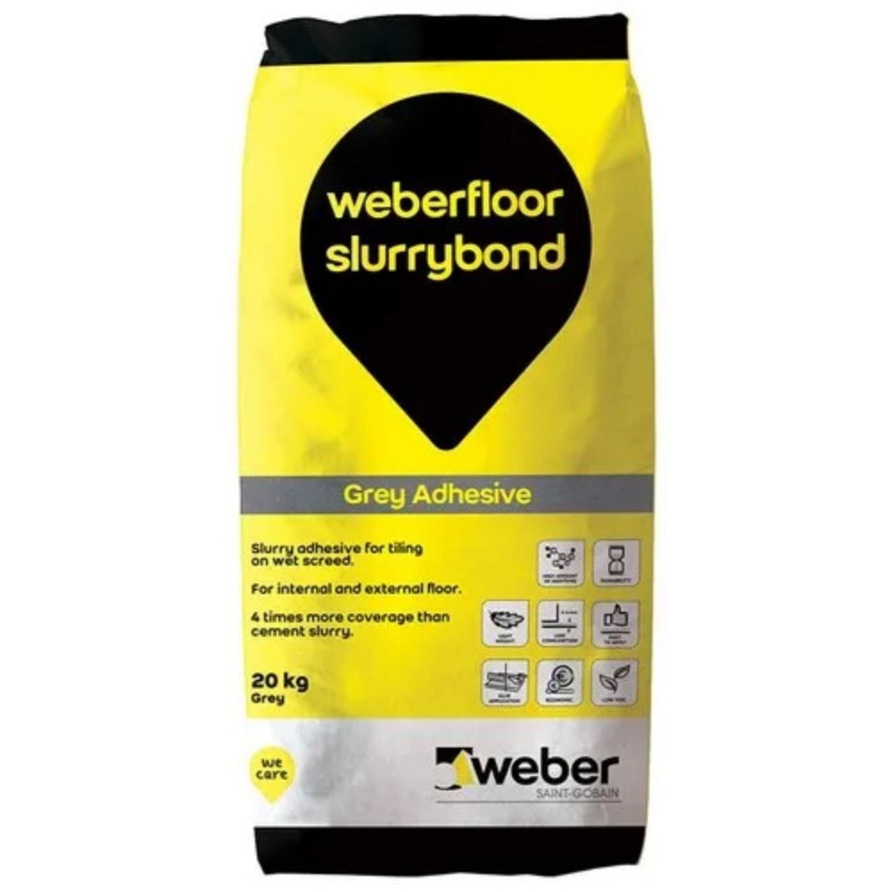 Weber Floor Tile Adhesive - Color: White