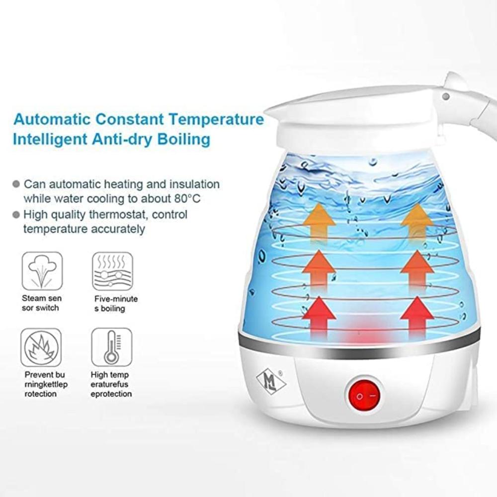 Travel Foldable Fast Boiling Portable Electric Kettle