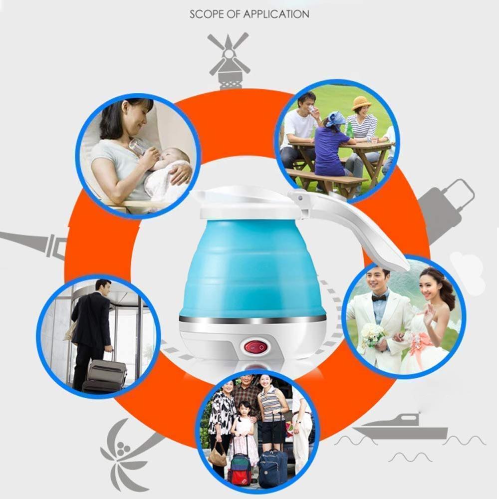 Travel Foldable Fast Boiling Portable Electric Kettle