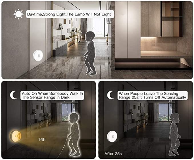 Motion Sensor Rechargeable Light