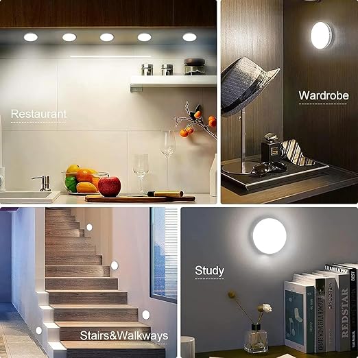 Motion Sensor Rechargeable Light - Color: White