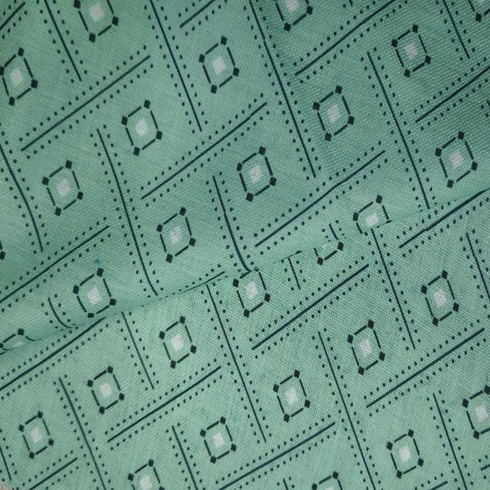 Linen Print - Application: Kurta