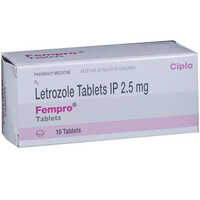 Fempro Letro-zole 2.5mg Tablet, Anti-cancer Breast Cancer Medicine - Dosage Form: Solid