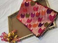 Rangkaat Saree Pure Katan Silk - Color: All