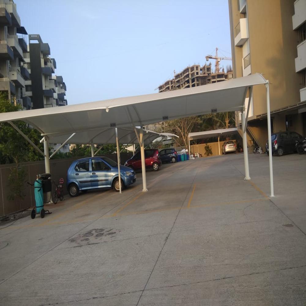 Car Parking Tensile Structure