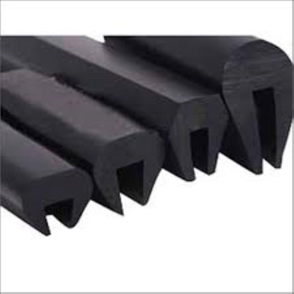 Wire Mesh Rubber Beading - Color: Black