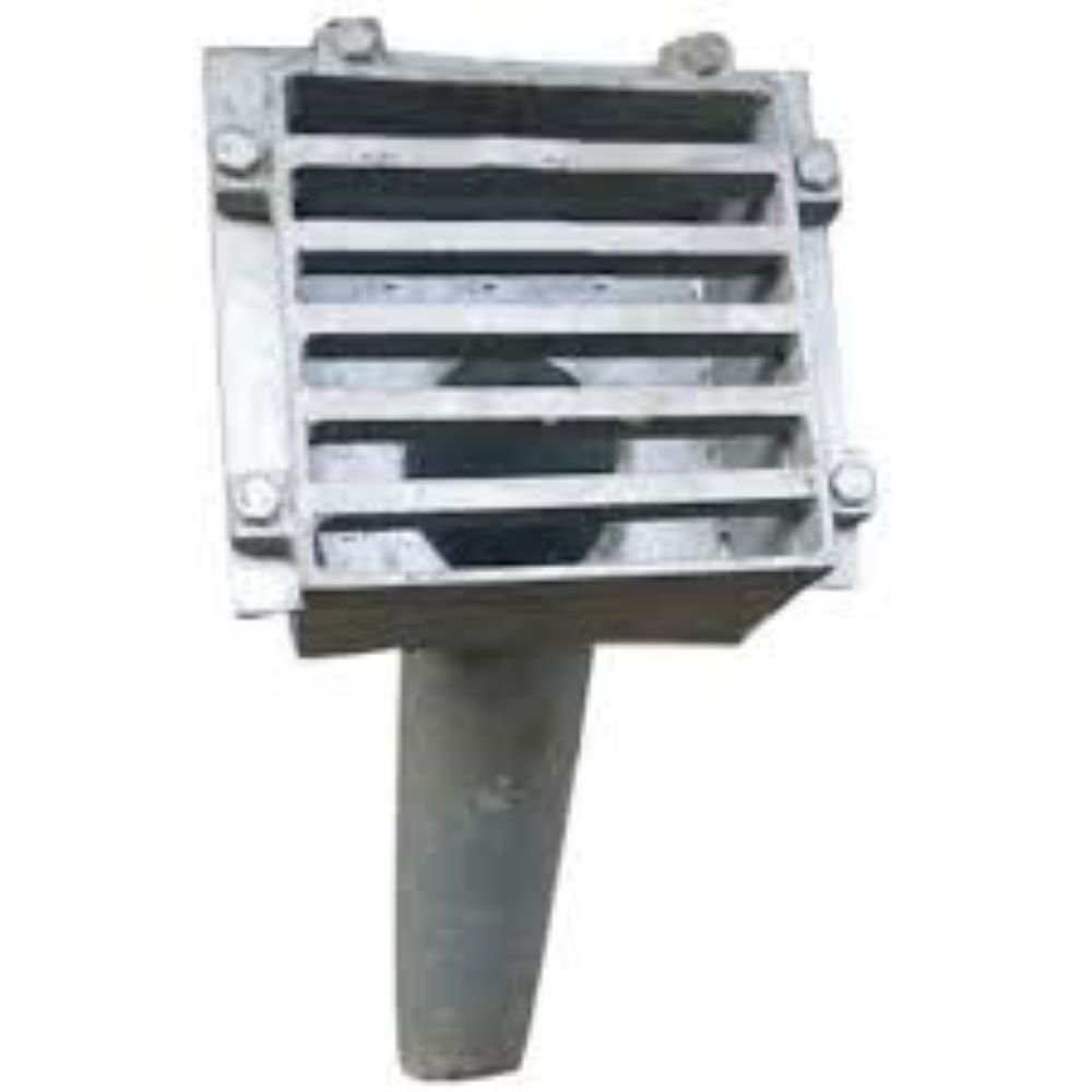 Ms Drainage Spout - Color: Silver