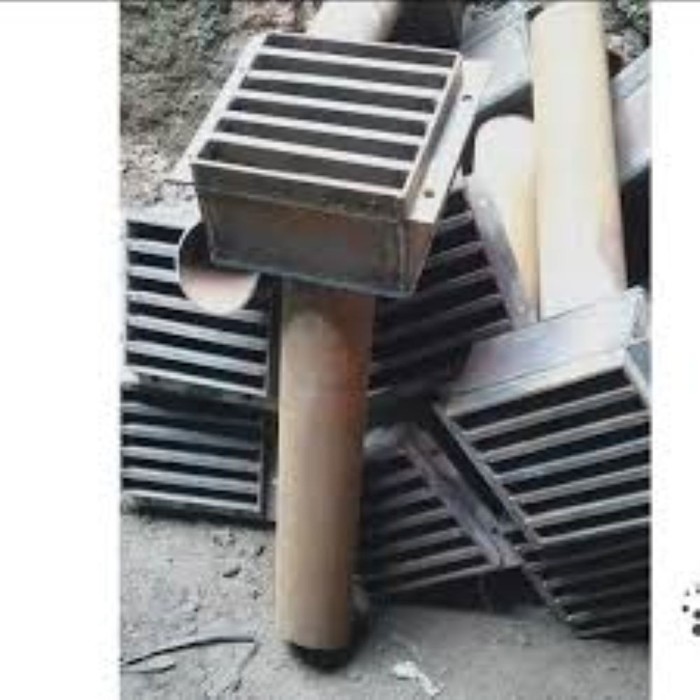 Ms Drainage Spout - Color: Silver