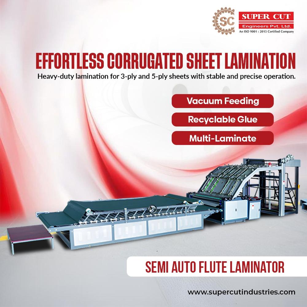 5 Ply Fully Auto Flute Laminator