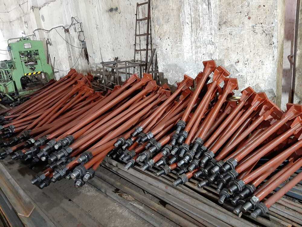 Heavy Anchor Bolt - Color: Orange