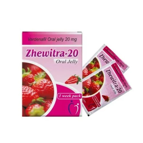 Zhewitra Oral Jelly Vardenafil 20 Mg Oral Jelly