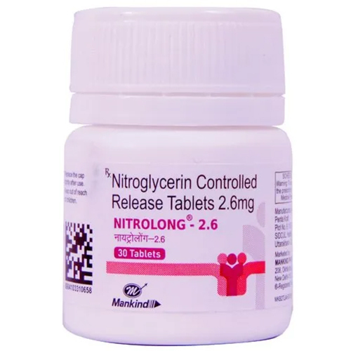 Nitroglycerin Controlled Release Tablets