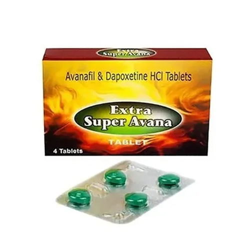 Extra Super Avana Avanafil 200 Mg And Dapoxetine