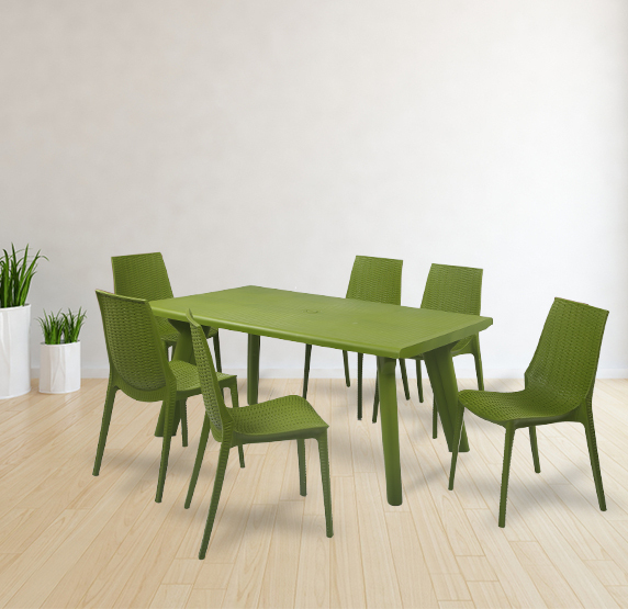 Bison With Lumina 6 Seater Dining Set