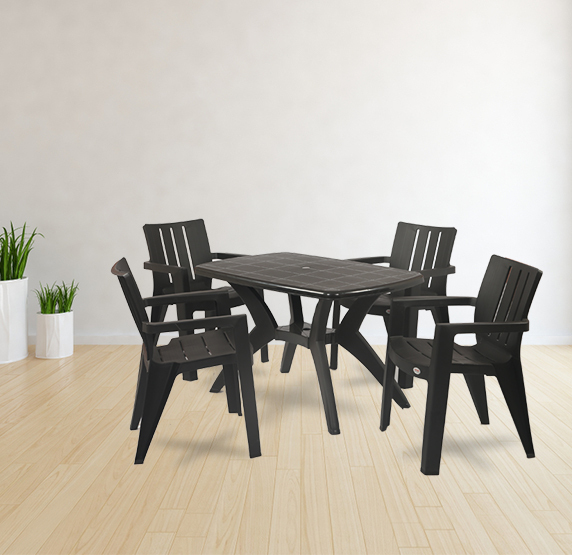 Melody With Kent 4 Seater Dining Set